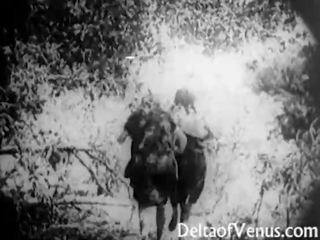 Antigo x classificado filme mov - um grátis passeio - cedo 1900s erótica
