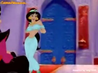 公主 jasmine 性交 由 壞 wizard