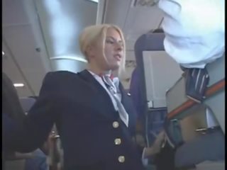 Riley Evans American Stewardess swell Handjob