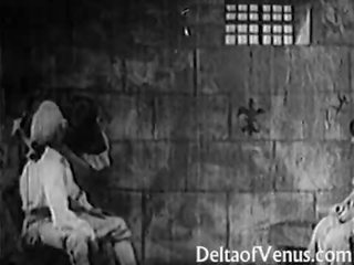 アンティーク 大人 ビデオ 1920年代 毛深い プッシー 牢獄 日
