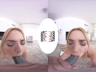 Virtual Taboo - pretty Blonde Teen Feeding Her Pussy