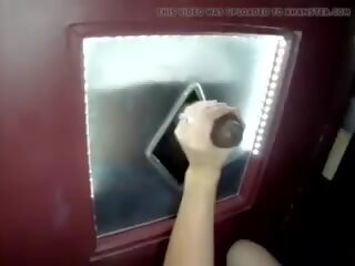 Wife's superior BBC Gloryhole Experience