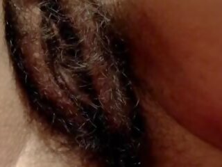 Big perfected Hairy Cunt and Gentle Clit Amateur Close-up
