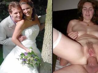 Hairy Dressed and Undressed Brides, Free x rated video ef