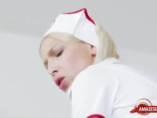 Stupendous Nurse Hardcore And Cumshot