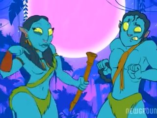 Avatar - fantastic Na'vi dirty film